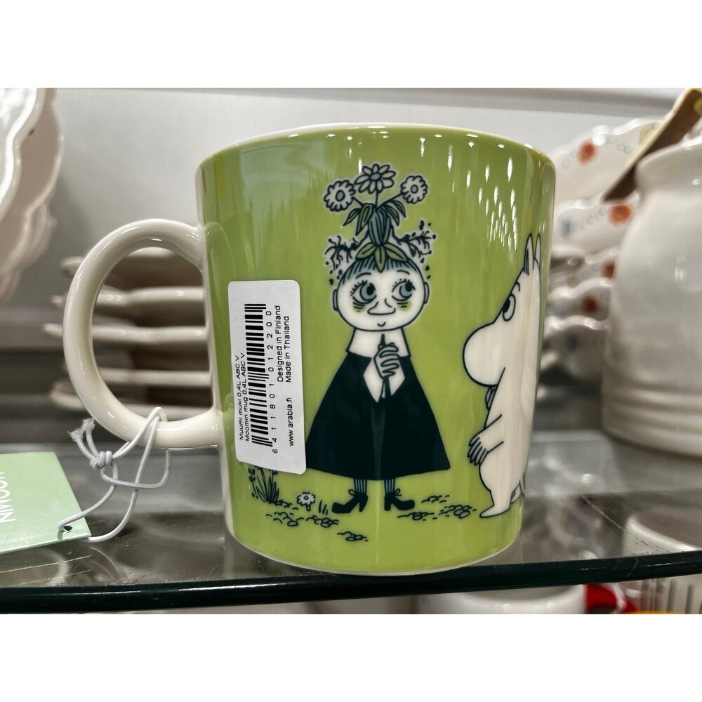 Arabia Moomin Mug 0.4L Alphabet Collection V Tableware Kitchenware Japan New - Picture 5 of 9